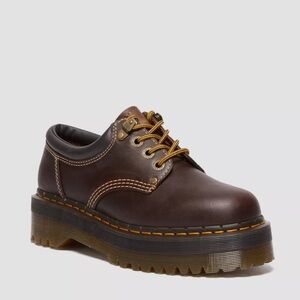 NEW w/ BOX || Dr Martens 8053 ARC CRAZY HORSE LEATHER PLATFORM CASUAL SHOES